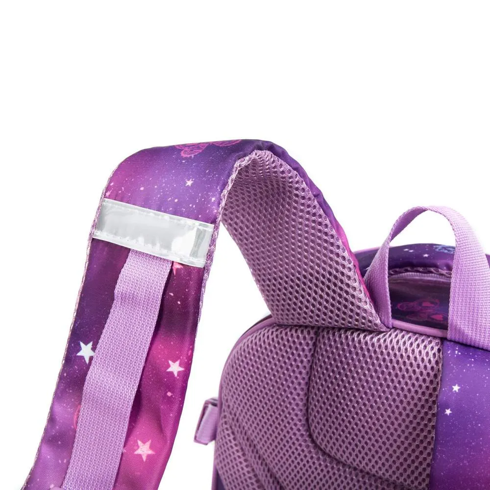 (NET) Unicorn Backpack School Bag With Insulated Lunch Box & Pencil Bag