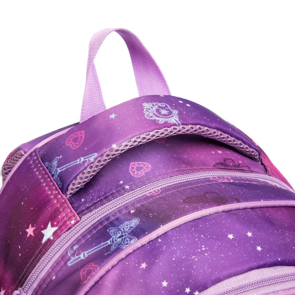 (NET) Unicorn Backpack School Bag With Insulated Lunch Box & Pencil Bag