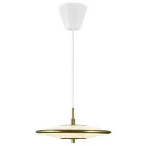 Nordlux Blanche 32 Pendant Brass Metal/Plastic 15W Dim 1080Lm 2.7K