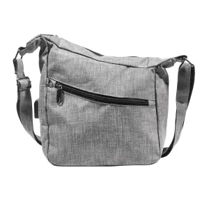 Nupouch Anti-theft Crossbody Bag in Grey