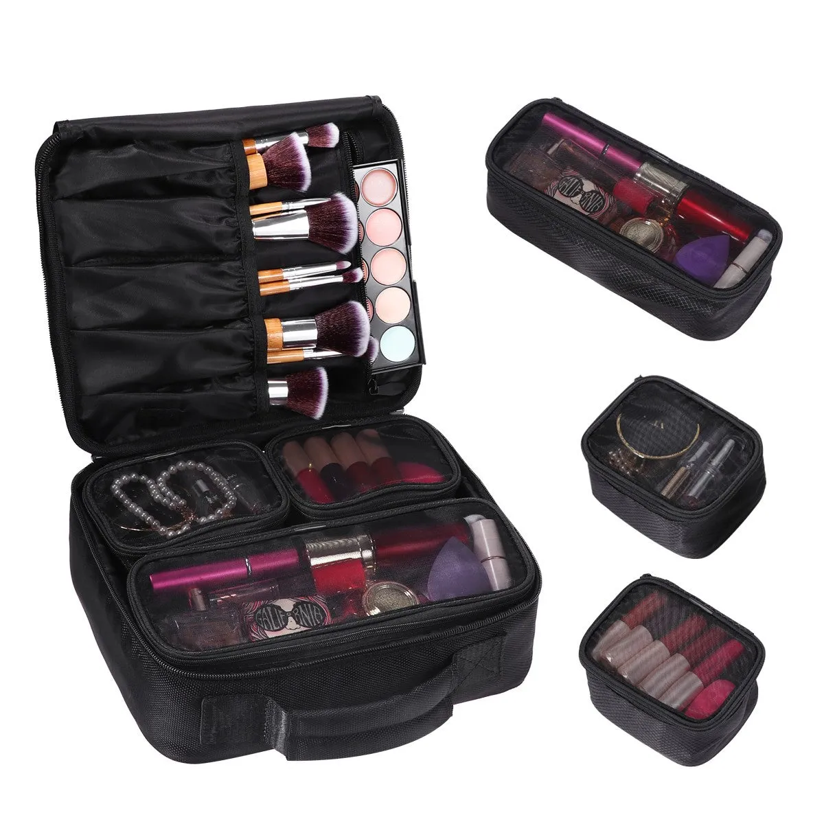 Obsessions Professional Travel Cosmetic Makeup Accessories Case