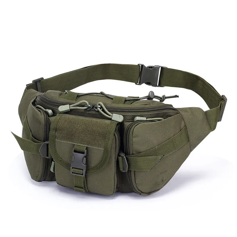 OUTDOOR SPORTS WATERPROOF WAIST BAG FISHING MULTI FUNCTIONAL CHEST BAG