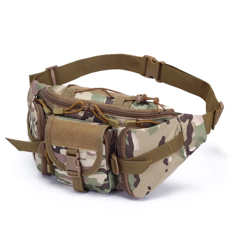 OUTDOOR SPORTS WATERPROOF WAIST BAG FISHING MULTI FUNCTIONAL CHEST BAG