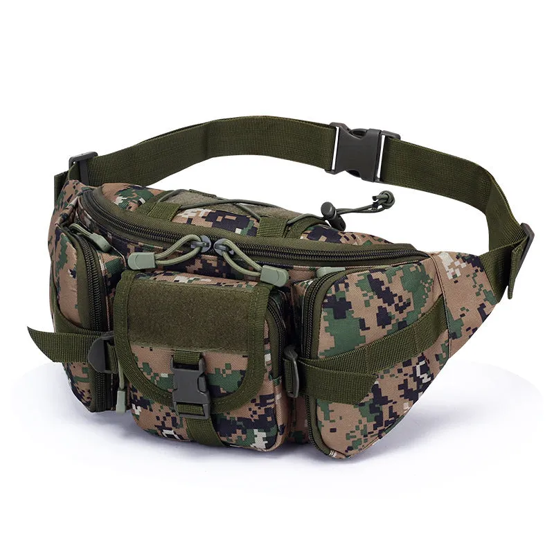 OUTDOOR SPORTS WATERPROOF WAIST BAG FISHING MULTI FUNCTIONAL CHEST BAG