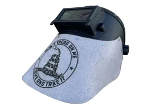 Outlaw Leather - Welding Hood - Don't Tread on me Welding Hood