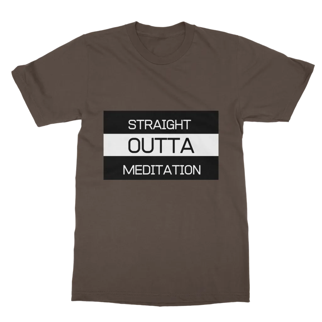 Outta Meditation Classic Heavy Cotton Adult T-Shirt