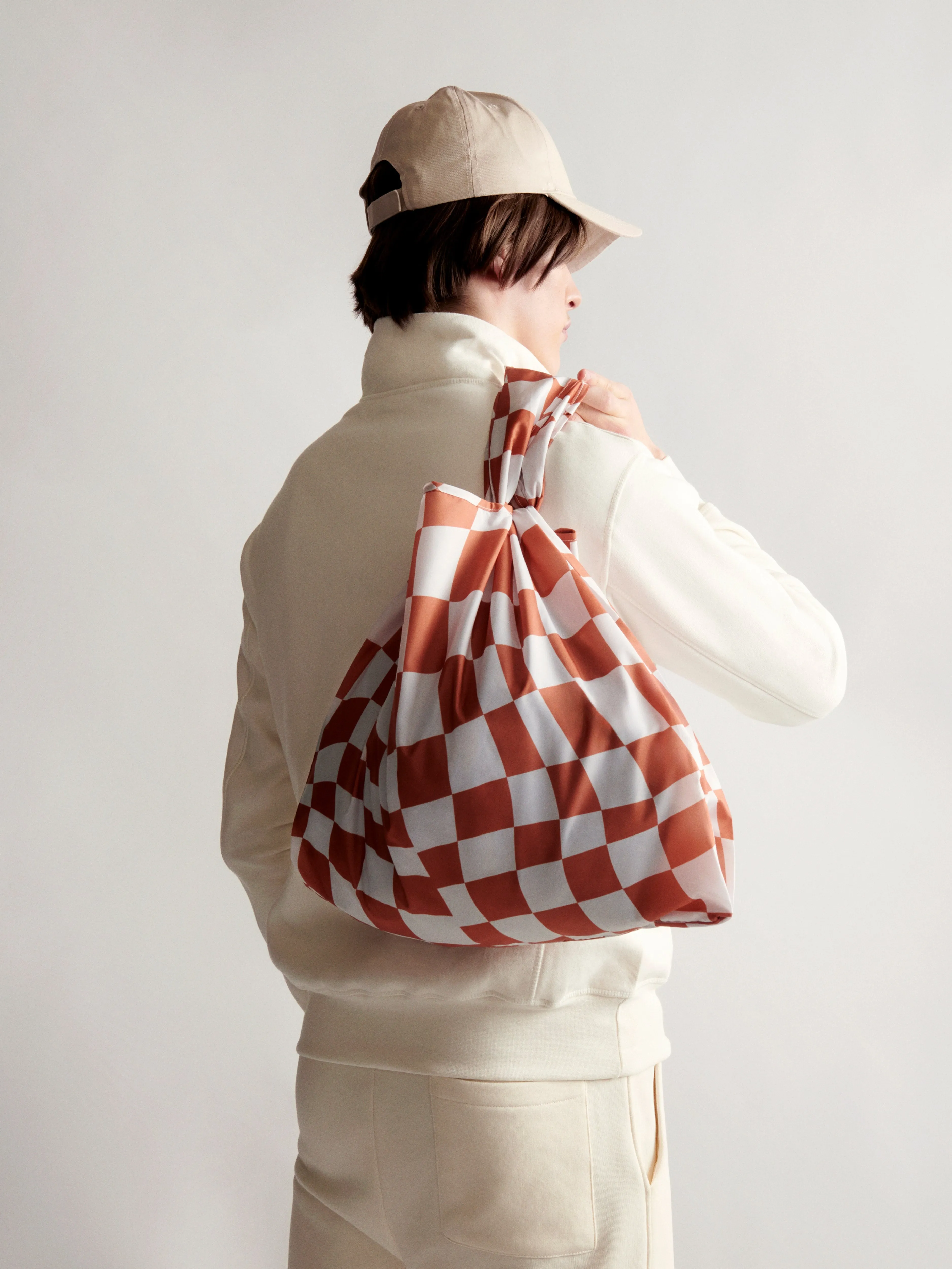 Peanut Butter Checkers Reusable Bag