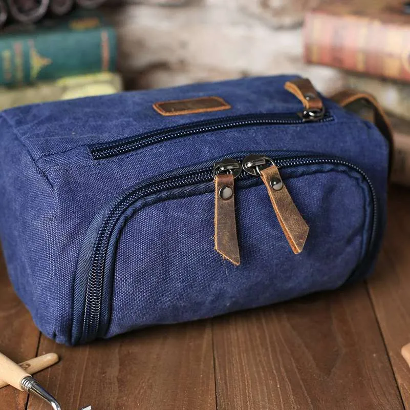 Personalized Groomsmen Gift, Dopp Kit Bag Customized Canvas Toiletry Bag Monogram Mens Toiletry Bag