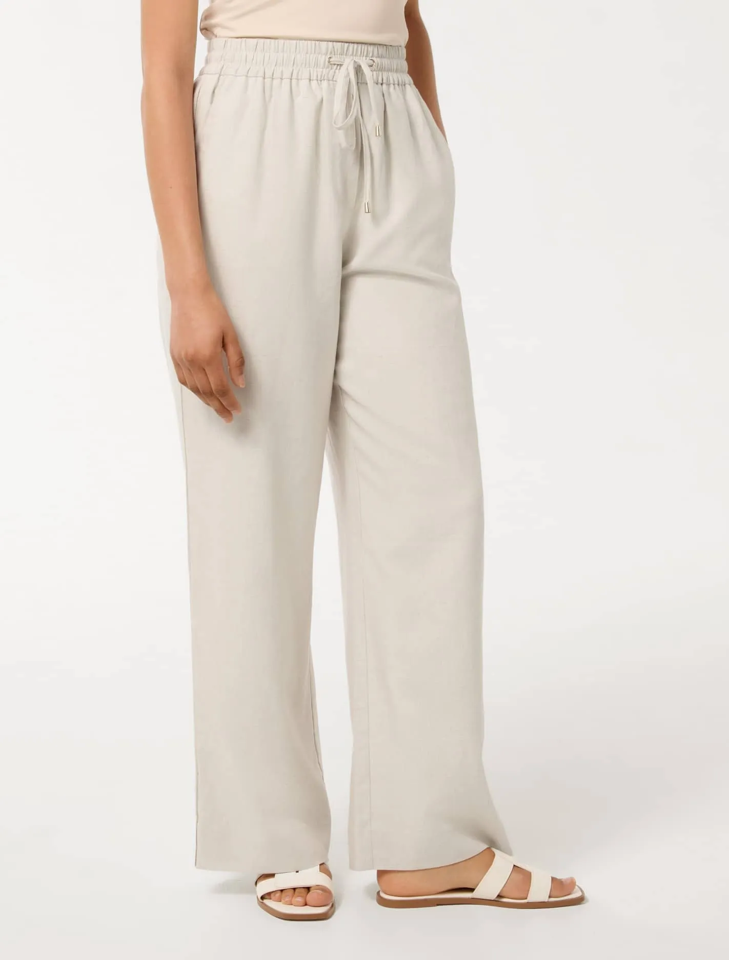 Phoebe Petite Linen Pants