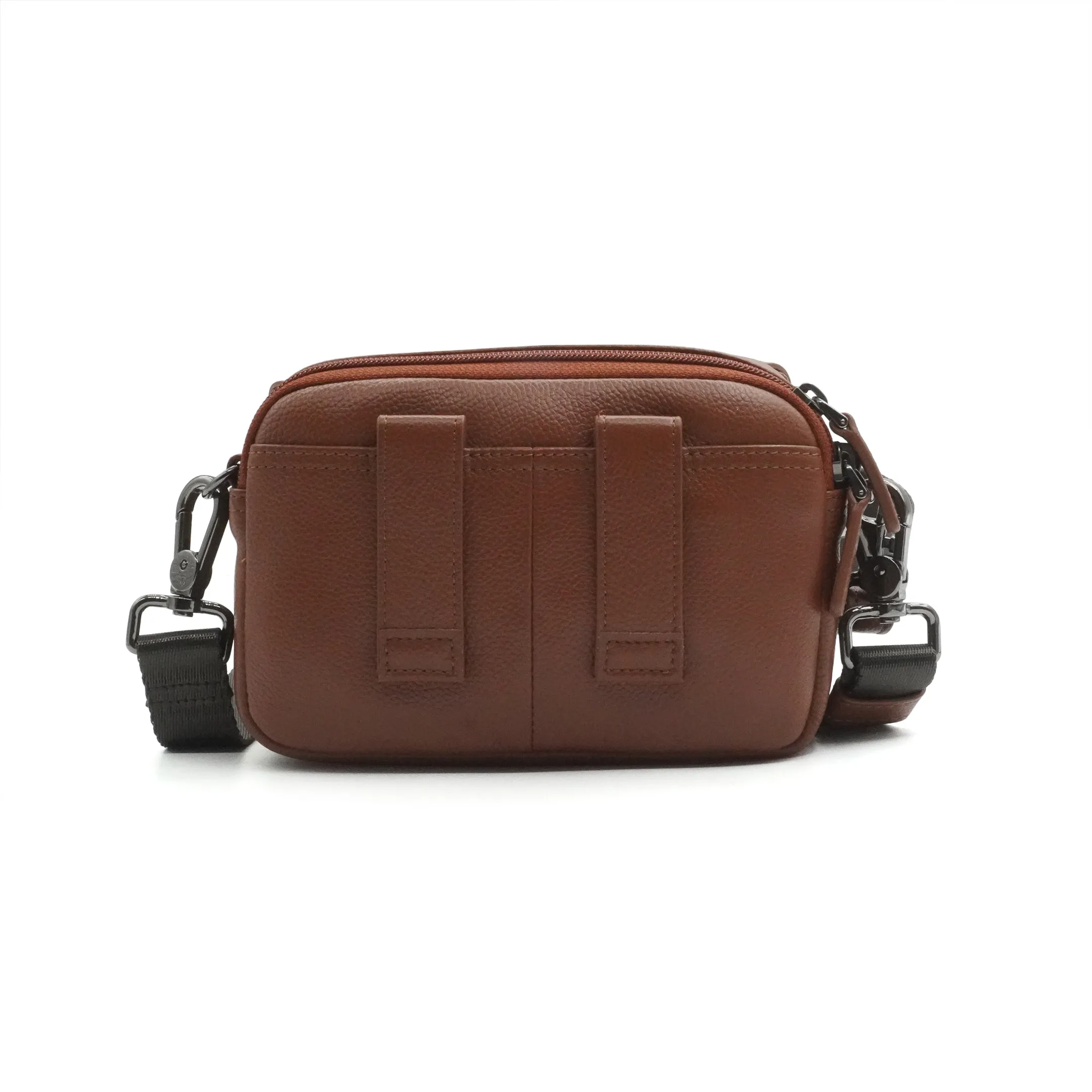 Picard Kiel Men's Leather Waist Pouch (Cognac)