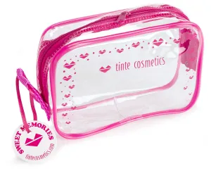 PINK Tinte Hearts makeup bag