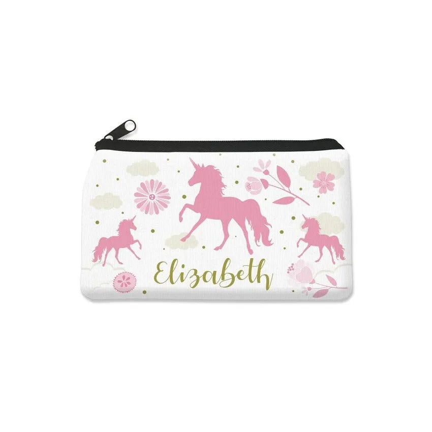 Pink Unicorn Pencil Case - Small