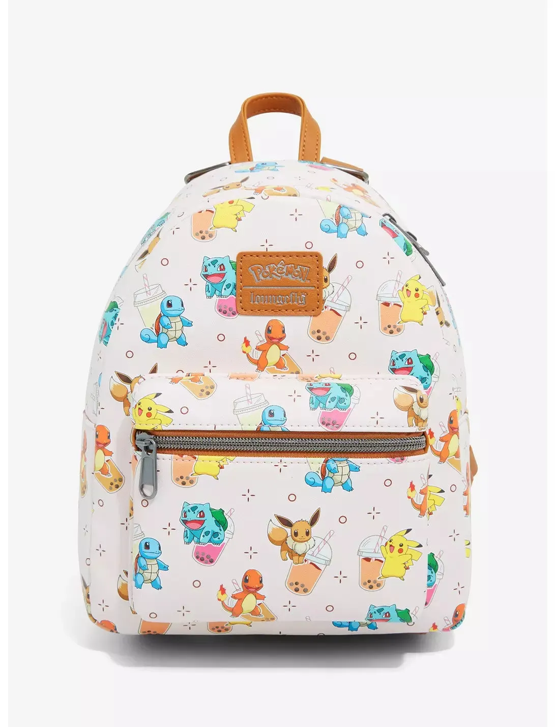 Pokemon Mini Backpack Boba Friends AOP Loungefly