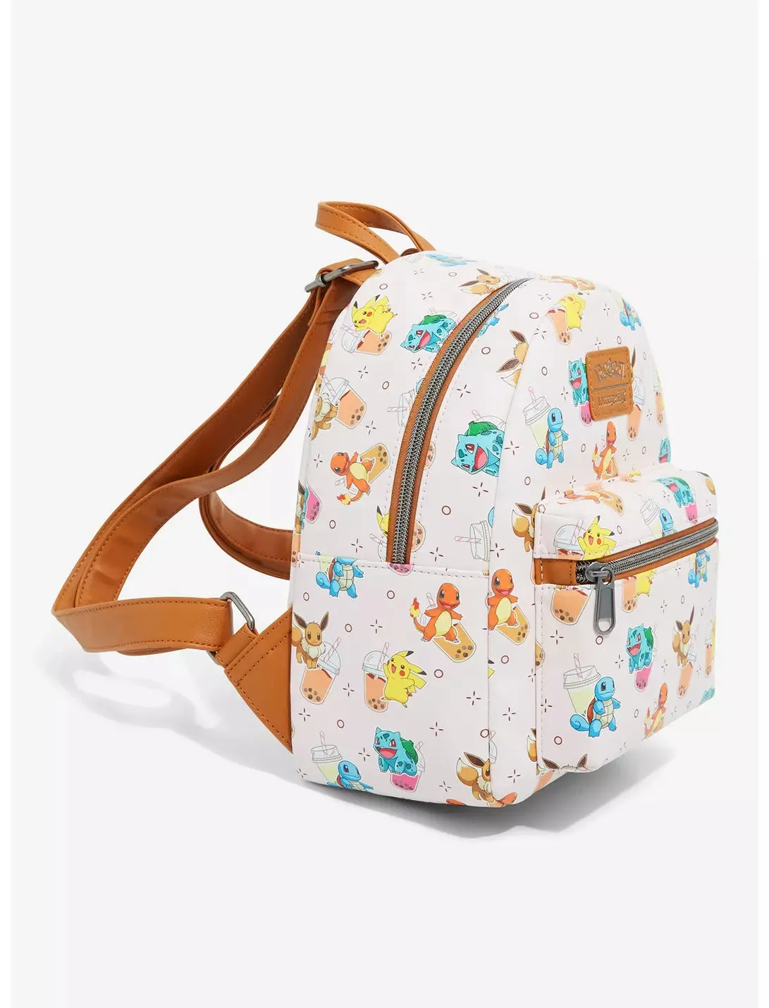 Pokemon Mini Backpack Boba Friends AOP Loungefly