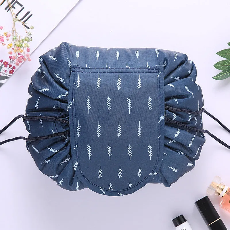 Portable Quick Drawstring Makeup Bag Travel Organizer