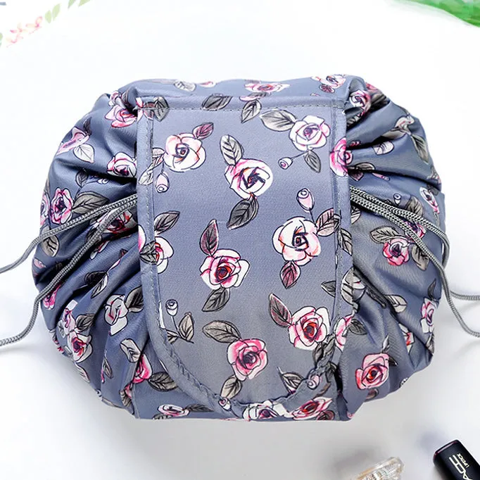 Portable Quick Drawstring Makeup Bag Travel Organizer