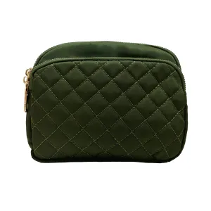 Quilted Nyla Bag-Olive