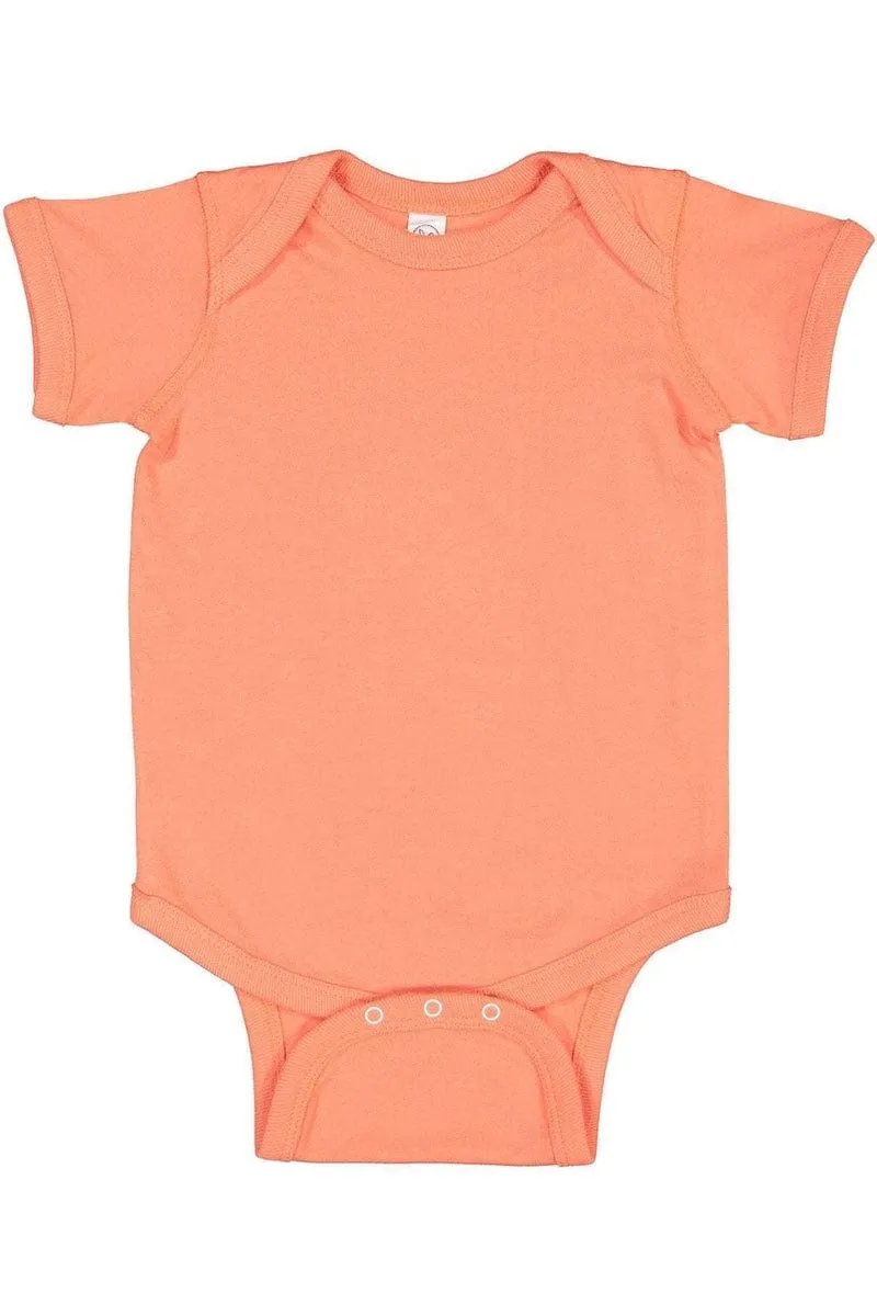 Rabbit Skins 4424: Infant Fine Jersey Bodysuit, Basic Colors