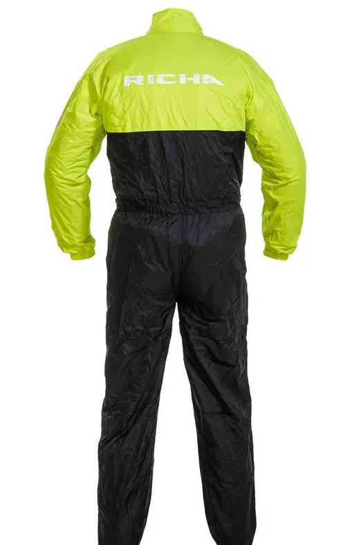 Richa Rain Combi Waterproof Oversuit - Black / Yellow