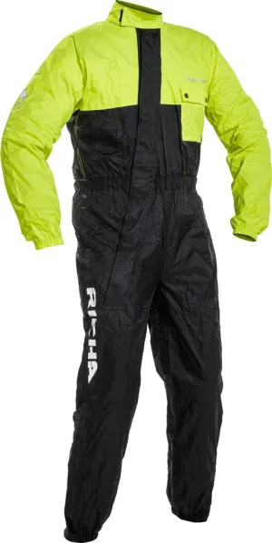 Richa Rain Combi Waterproof Oversuit - Black / Yellow