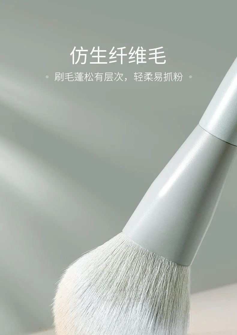 Rownyeon Jade Porcelain Portable Makeup Brush 13-in-Set RY008