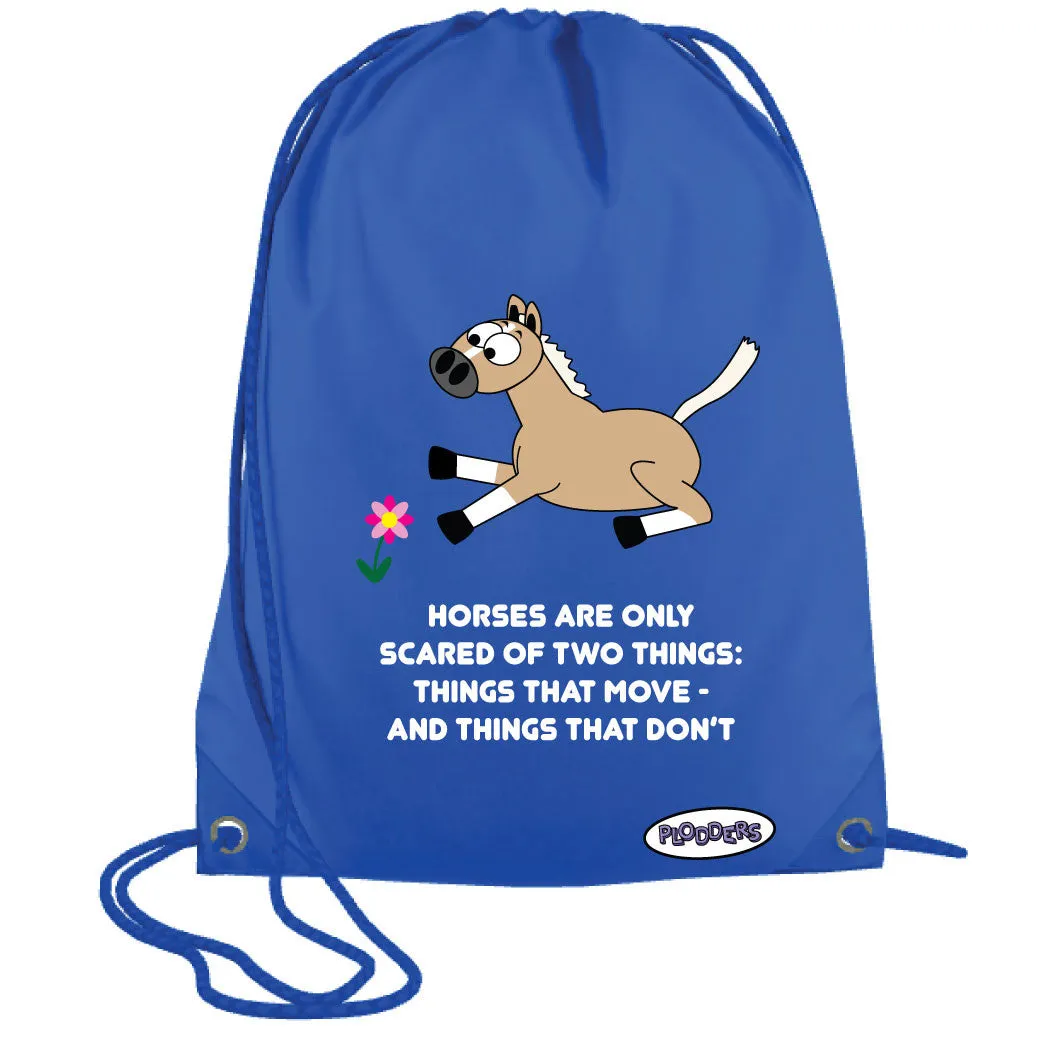 Scared Sherbet Plodders Drawstring bag