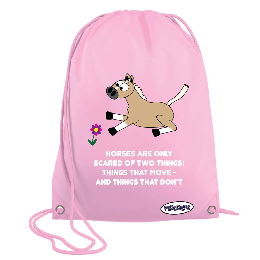 Scared Sherbet Plodders Drawstring bag