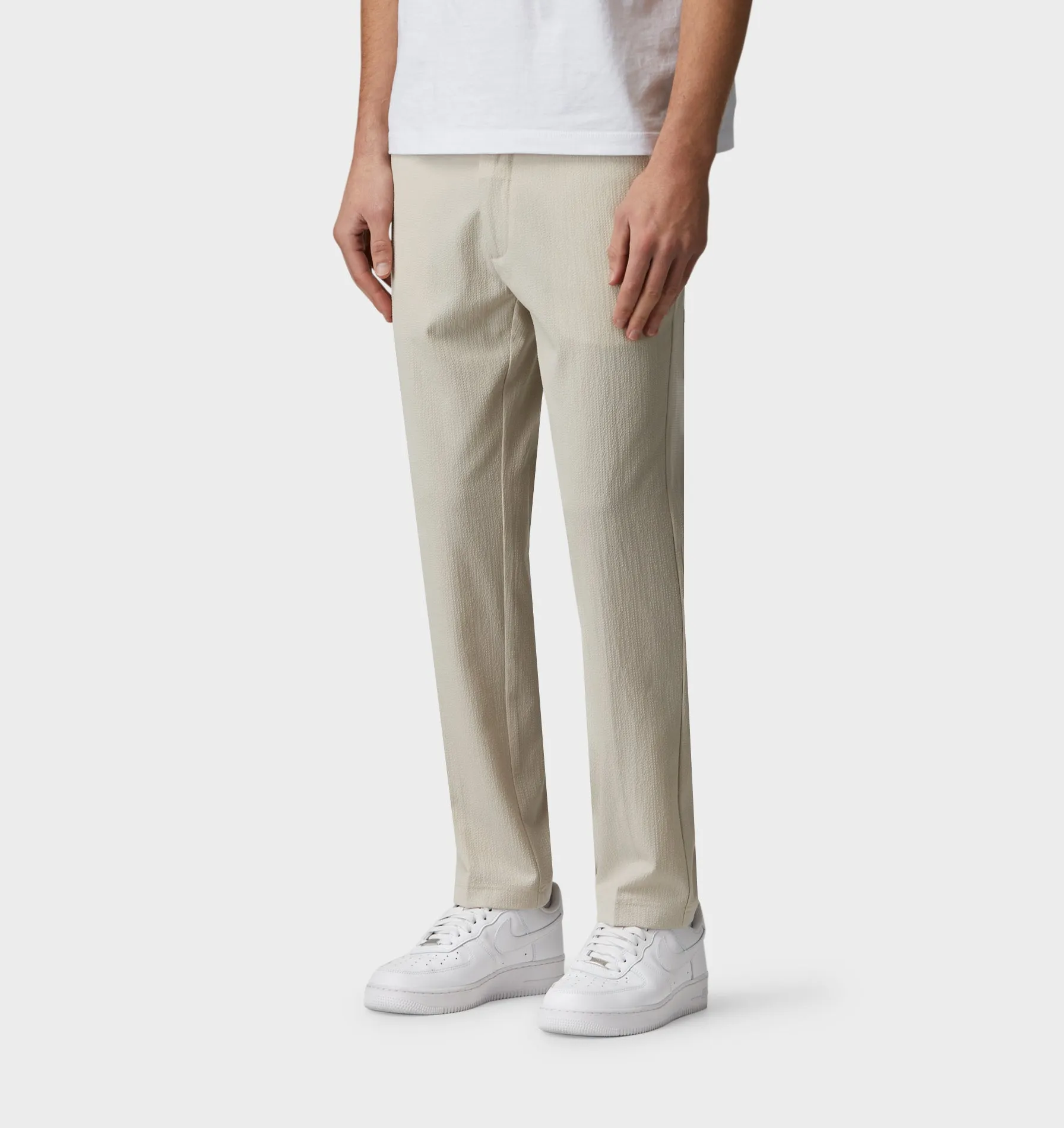 Seersucker Slim Kobe Pant - Tall - Bone