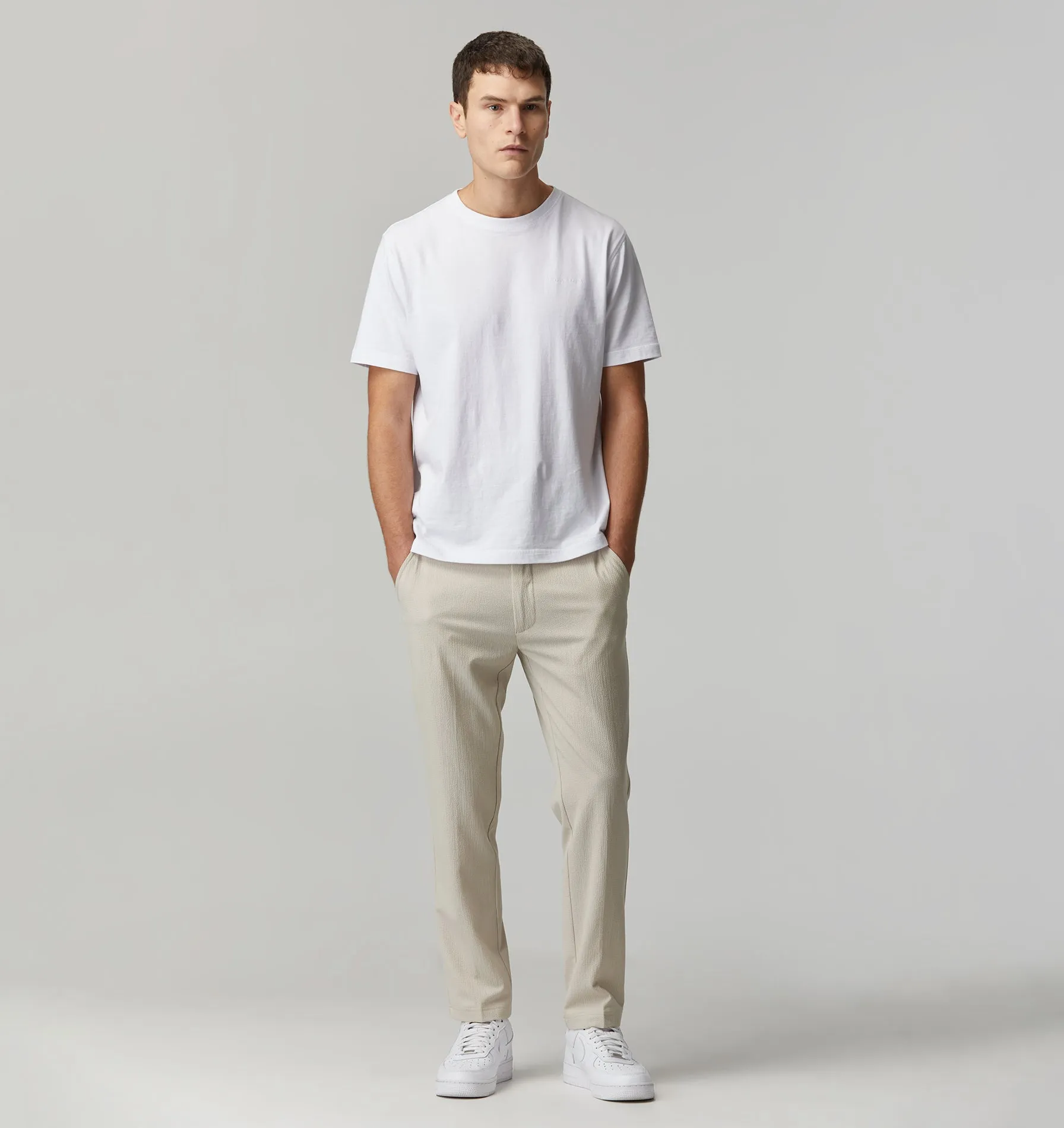 Seersucker Slim Kobe Pant - Tall - Bone