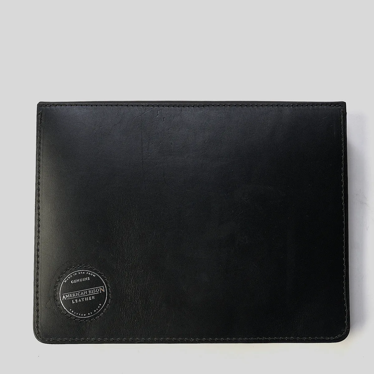 Shrunken Bison & Horween® Hard Cases | Black