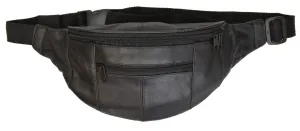 Slim Leather Fanny Pack