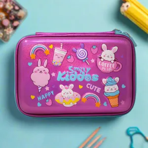 Smily Kiddos Sparkle Pencil Case Bunny Theme