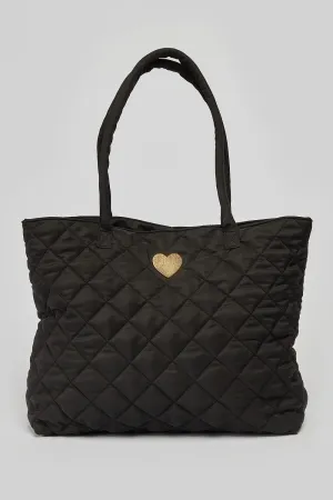 SOFT QUILTED TOTE BAG