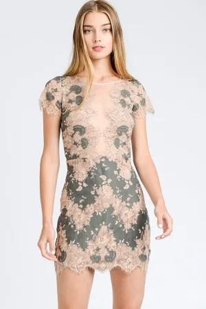 Storia Lace Mini Dress