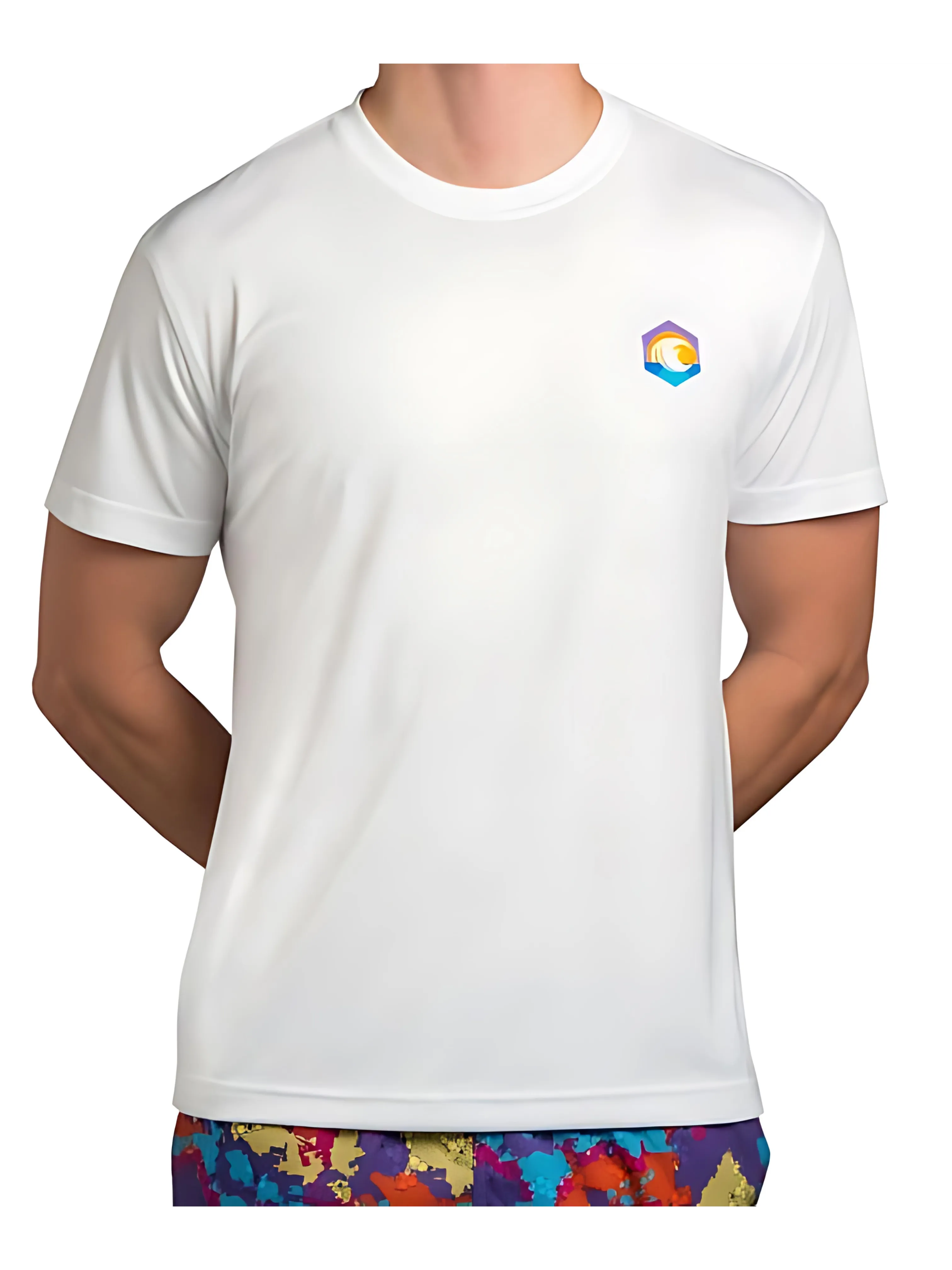 Sunset Paddleboard Lightweight UPF 50  T-Shirt