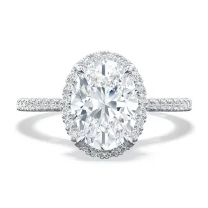 Tacori 1/2 Way Oval Bloom Engagement Ring 268415OV95X7