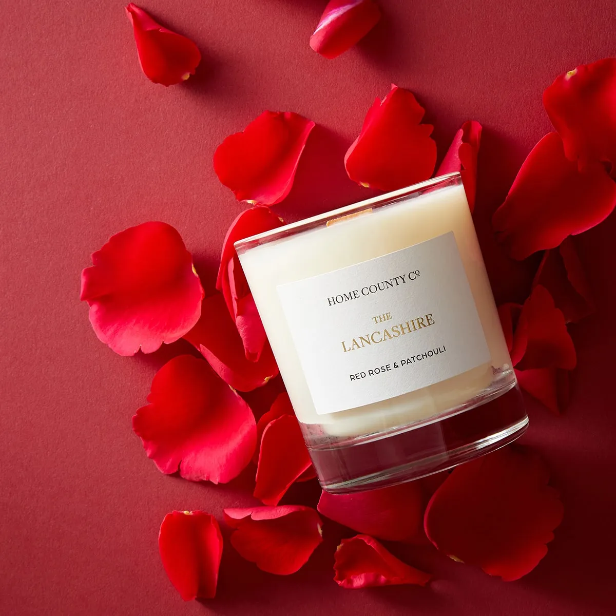 The Lancashire - Red Rose and Patchouli Candle