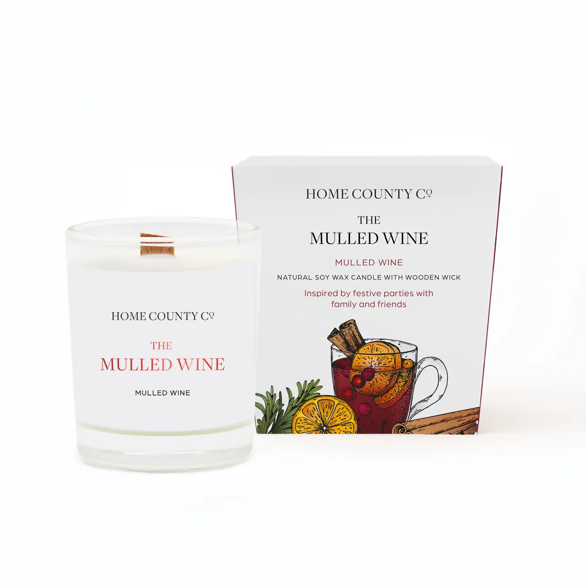 The Mulled Wine Votive Bauble Candle