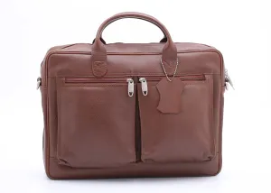 The Ultimate Tan Leather Briefcase Bag