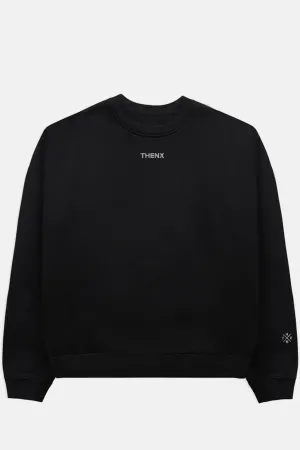 Thenx Fleece Sweatshirt - Black