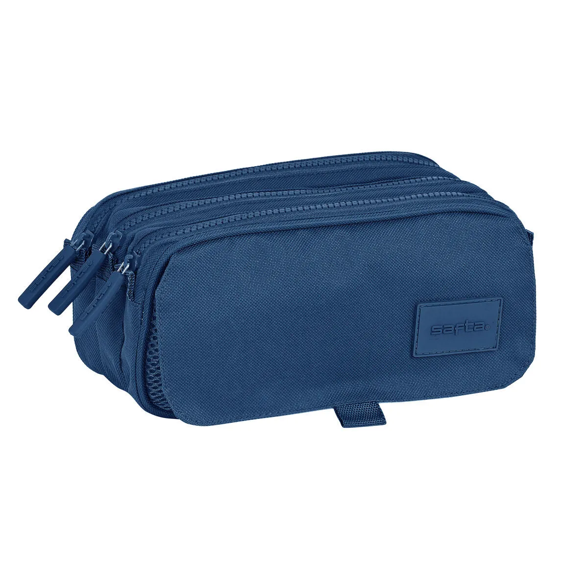 Triple Carry-all Safta 21,5 x 10 x 8 cm Navy Blue