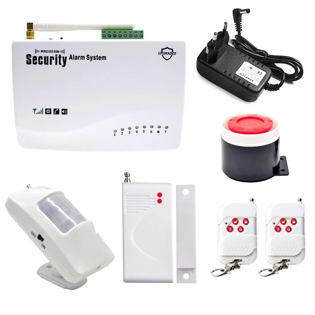 Unique Wireless Anti-theft Electronic Alarm System DC9V-12V