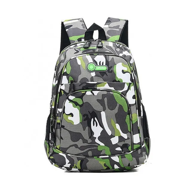 Unisex Camouflage Travel Backpack