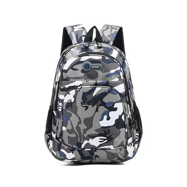 Unisex Camouflage Travel Backpack