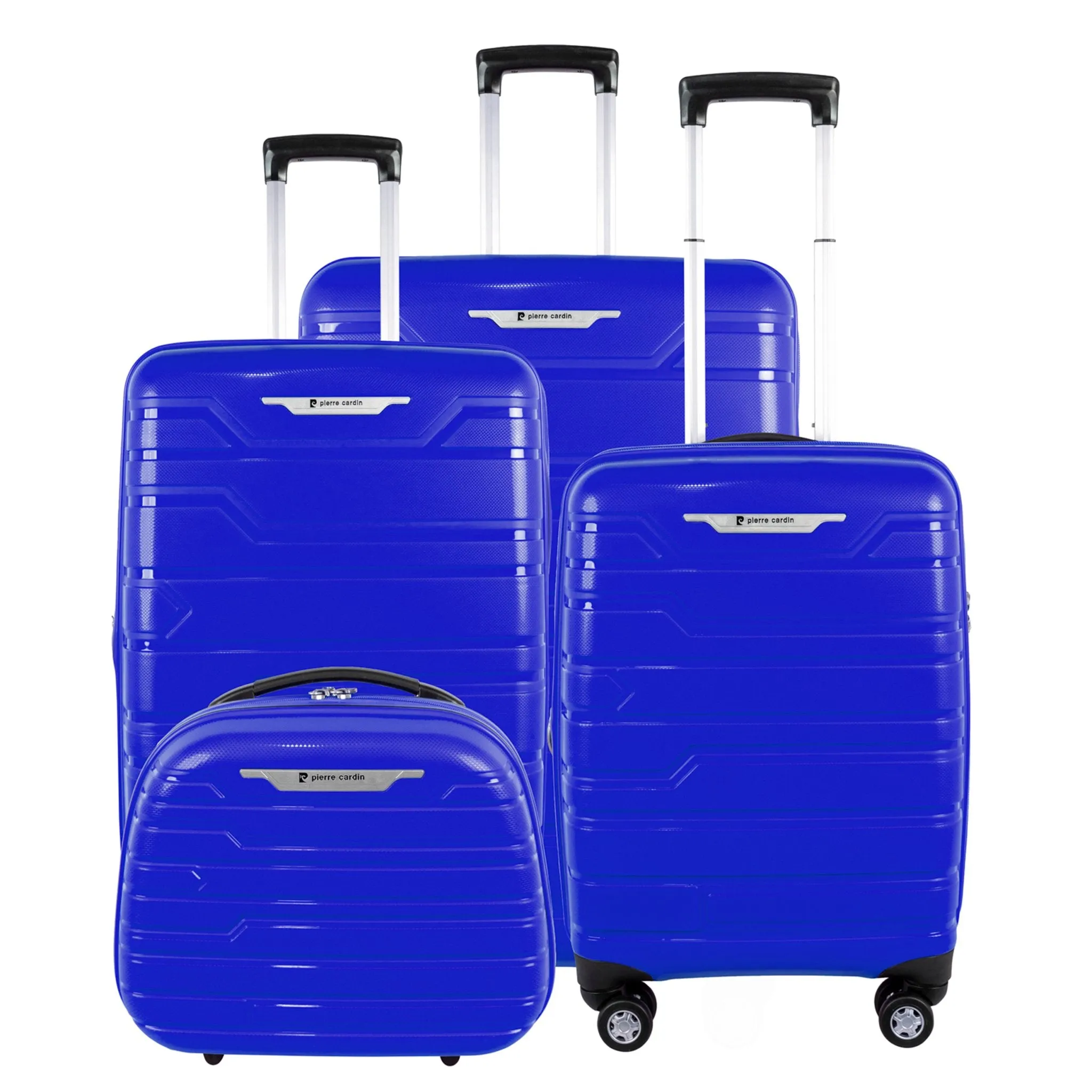 Wels Hardcase Trolley Set of 4- White PC86307