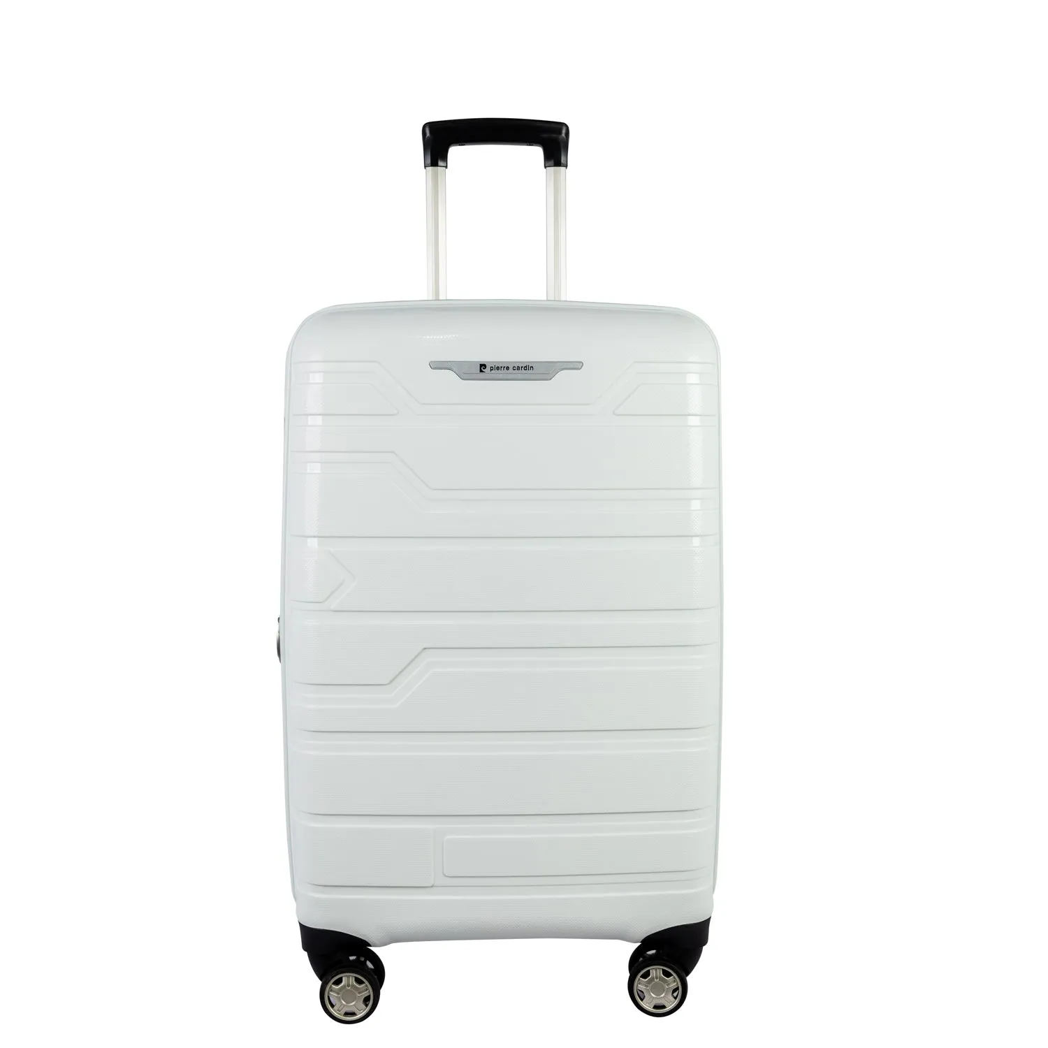 Wels Hardcase Trolley Set of 4- White PC86307