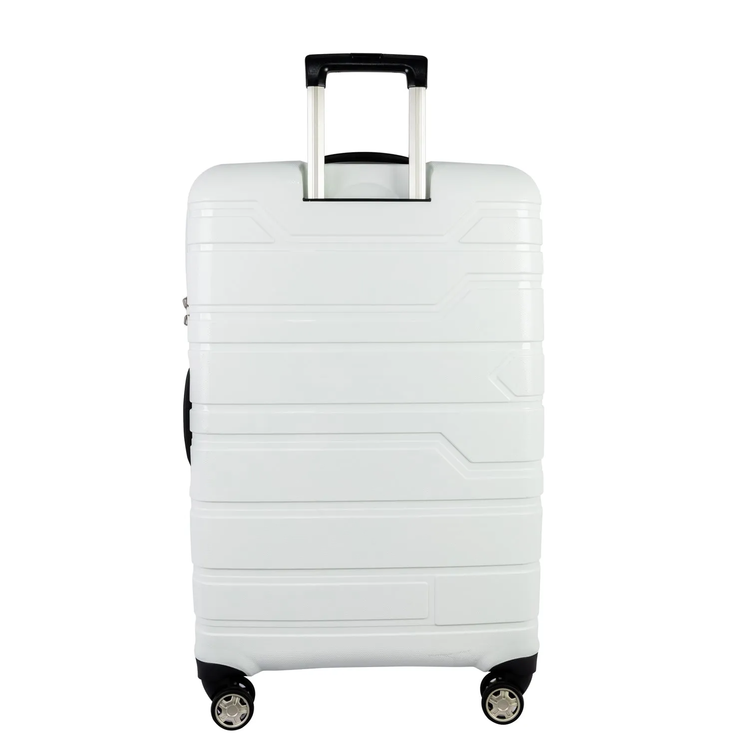 Wels Hardcase Trolley Set of 4- White PC86307