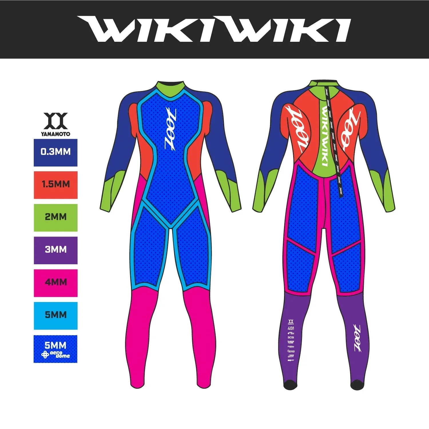 Women's Wikiwiki 3.0 Wetsuit - Gold