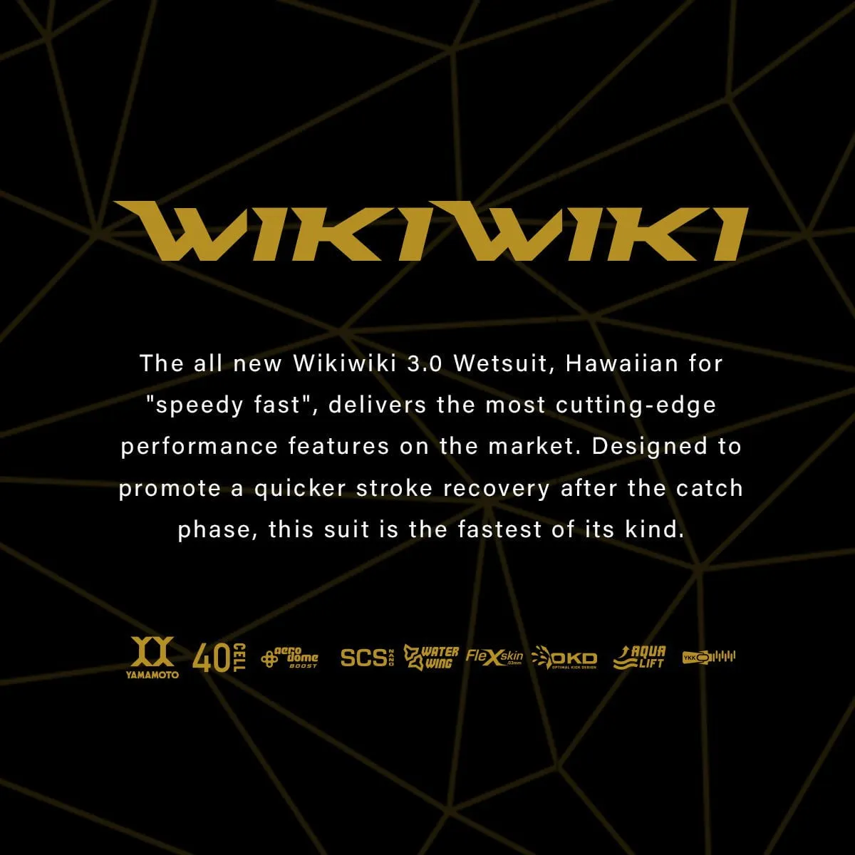 Women's Wikiwiki 3.0 Wetsuit - Gold