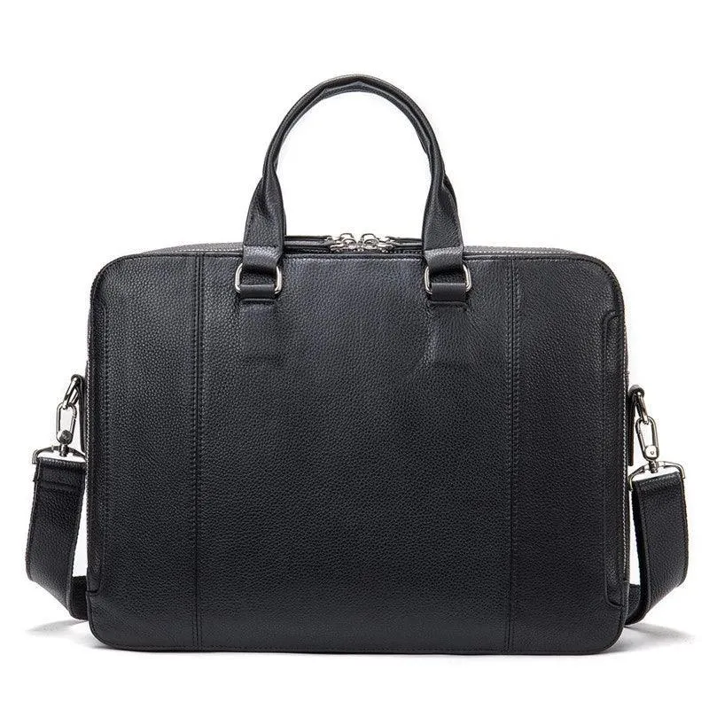 Woosir Business Leather Briefcase for Men